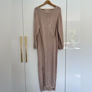 VENUS long knit viscose dress